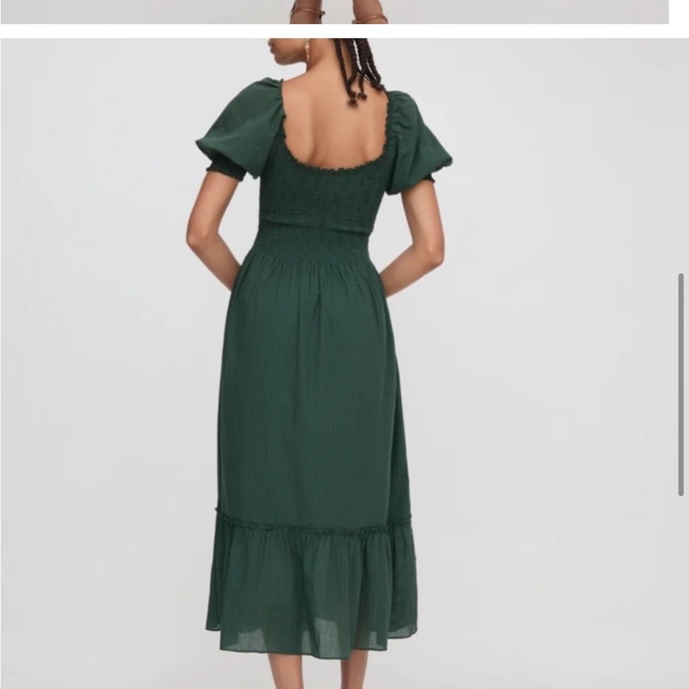 Hill House Green Midi Dress - Picture 3 of 5